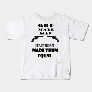 God Made Man Kids T-Shirt